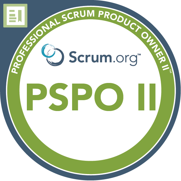 Professional Scrum Product Owner II (PSPO II)